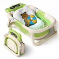 Polypropylene Collapsible Baby Bathtub with Temperature Sensor