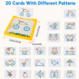 Magnetic Dot Board with 20 Patterns for Kids thumbnail 2