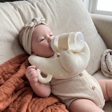 Portable Baby Feeding Support Pillow with Adjustable Bottle Holder thumbnail 3