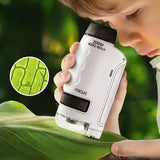 Portable Handheld Microscope for Kids with 60-120x Magnification thumbnail 3