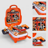 Kids' Portable Tool Backpack Set with 20+ Realistic Tools thumbnail 1