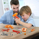 Kids' Portable Tool Backpack Set with 20+ Realistic Tools thumbnail 3