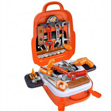 Kids' Portable Tool Backpack Set with 20+ Realistic Tools thumbnail 4