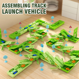 Racing Track Set with Build-Your-Own Cars - Educational and Fun thumbnail 3