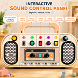 Wooden Busy Board with Interactive Activities thumbnail 4