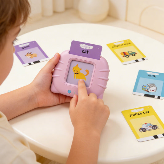 Flash Cards set laid out showing letters and numbers