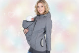 Cotton Mama Kangaroo Jacket with Integrated Baby Carrier thumbnail 3