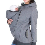 Cotton Mama Kangaroo Jacket with Integrated Baby Carrier thumbnail 4