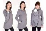 Cotton Mama Kangaroo Jacket with Integrated Baby Carrier thumbnail 5