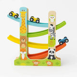 4-Tier Car Ramp Racer Set with 6 Mini Cars thumbnail 1
