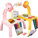 Dinosaur Projector Drawing Table with 12 Markers & Slides thumbnail 1