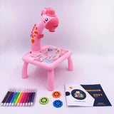 Dinosaur Projector Drawing Table with 12 Markers & Slides thumbnail 2