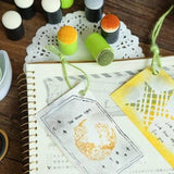 Plastic DIY Kids Finger Painting Kit with 20-Color Ink Pad thumbnail 4