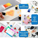 Plastic DIY Kids Finger Painting Kit with 20-Color Ink Pad thumbnail 5