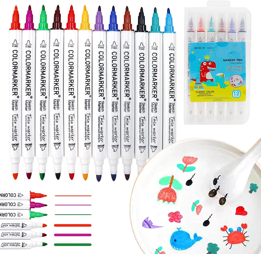 Magic Floating Water Marker Set with Transfer Spoon for Kids
