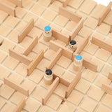 Wooden Chess Puzzle Board Game - Screen-Free Strategy & Logic Trainer thumbnail 4