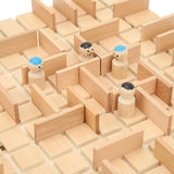 Wooden Chess Puzzle Board Game - Screen-Free Strategy & Logic Trainer thumbnail 5