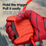 Plastic Spider Web Water Blaster Gloves - 2-Piece Squeeze Spray Toy thumbnail 2