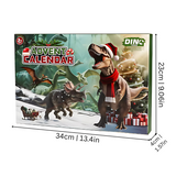 24-Day Dinosaur Advent Calendar with Realistic Toy Figures thumbnail 2