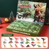 24-Day Dinosaur Advent Calendar with Realistic Toy Figures thumbnail 3