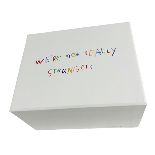 Kids conversation starter card game deck shown with box packaging