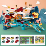 Interactive Kids Race Track Playset with Automatic Conveyor thumbnail 3