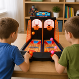2-Player Tabletop Basketball Shootout Game for Kids thumbnail 1