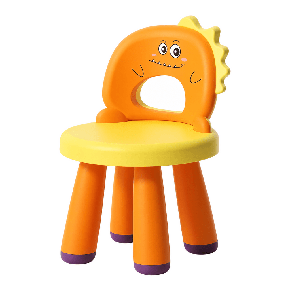 Kids' Dinosaur Chair with Supportive Backrest