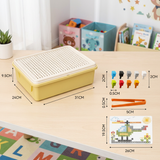 Montessori Peg Mosaic Board - Fine Motor Skill Educational Toy thumbnail 5