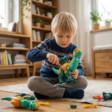 Dinosaur Egg Building Kit with Transforming Vehicle thumbnail 4