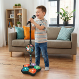 Kids Karaoke Set with Height-Adjustable Stand & Microphone thumbnail 2