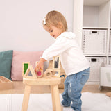 Rubberwood Rainbow Sensory Building Blocks with Transparent Acrylic Inserts thumbnail 5