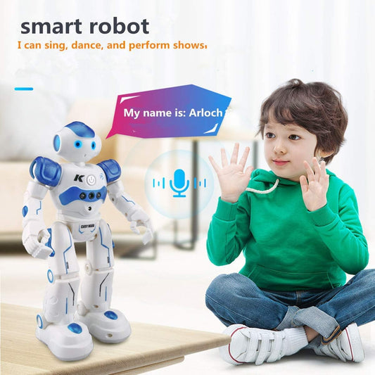 NovaBot smart robot performing a dancing motion