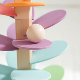 Wooden Marble Run Toy with Sound and Color thumbnail 3