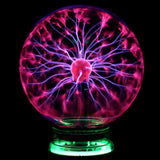 Plasma Ball Night Light with Interactive Touch Response thumbnail 1