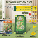 Plastic Mini Golf Set for Kids with Adjustable Clubs thumbnail 5