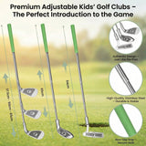 Plastic Mini Golf Set for Kids with Adjustable Clubs thumbnail 6