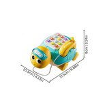 Baby Sensory Toy with Lights & Movement - Musical Crawling Turtle thumbnail 3