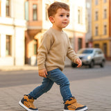 Kids' High-Top Sneakers with Easy Closure thumbnail 2