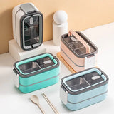 Bento Lunchbox with Double Layers thumbnail 1