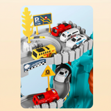 Electric Parking Garage Playset with 8 Toy Cars & Interactive Track thumbnail 5