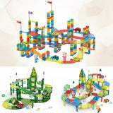 ABS Plastic Magnetic Track & Electric Car STEM Building Set thumbnail 2