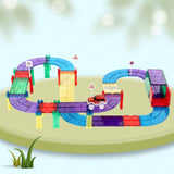 ABS Plastic Magnetic Track & Electric Car STEM Building Set thumbnail 3