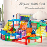 ABS Plastic Magnetic Track & Electric Car STEM Building Set thumbnail 6