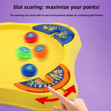 Spin Arena Interactive Spinning Top Game Set with Challenge Board thumbnail 6