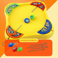 Spin Arena Interactive Spinning Top Game Set with Challenge Board