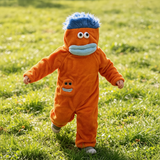 Kids Monster Onesie - Soft All-In-One Pyjamas, 5 Colours thumbnail 4
