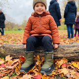 Nylon Kids' Snow Boots with Side Zipper and Thick Sole thumbnail 2