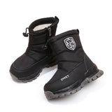 Nylon Kids' Snow Boots with Side Zipper and Thick Sole thumbnail 6