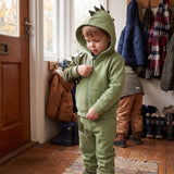 Kids' Dinosaur 3D Hoodie and Pants Set - Fun Character Design thumbnail 5